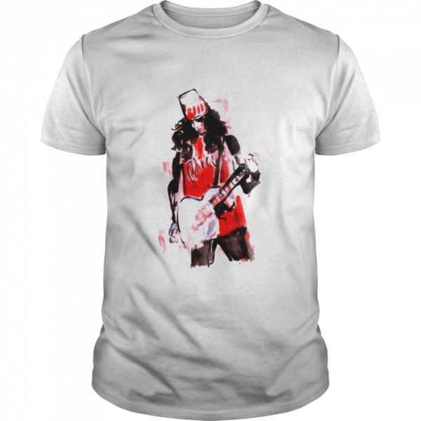 Watercolor Buckethead Premium Scoop shirt