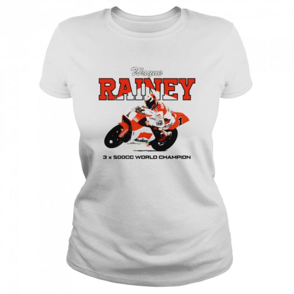 Wayne Rainey World 500cc Champion Mick Doohan Motor Racing shirt