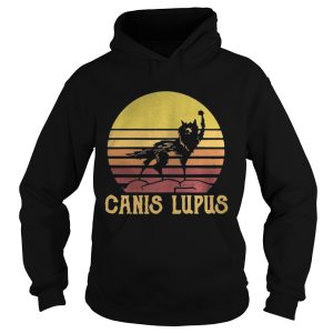 Wolf Canis lupus vintage shirt