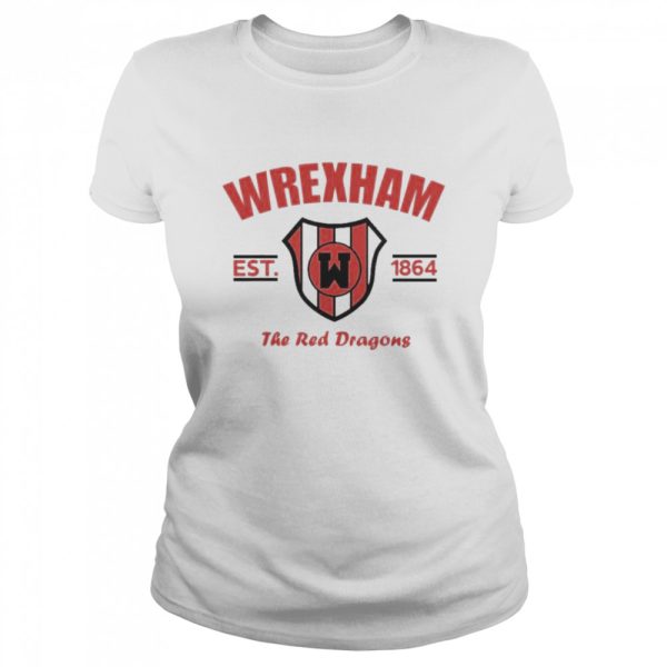 wrexham the Red Dragon est 1864 shirt