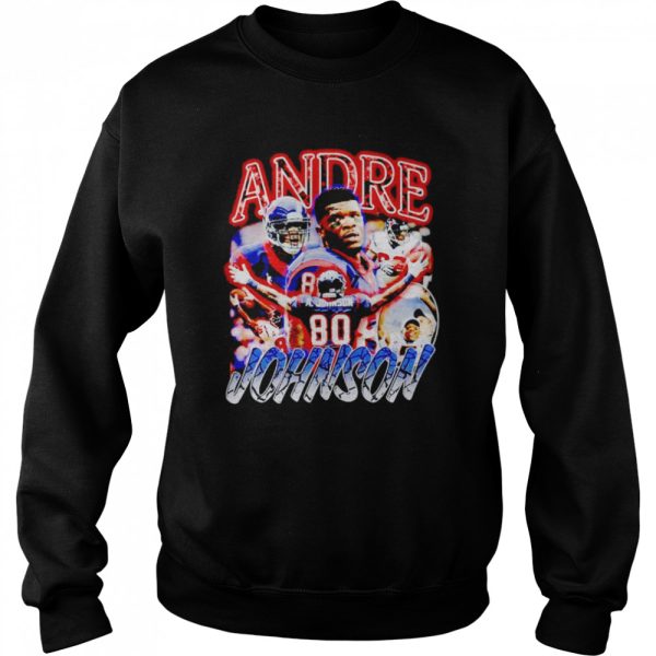 Andre Johnson 80 dreams shirt