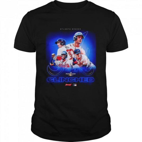 Atlanta Braves 2022 Postseason Clinched Shirt