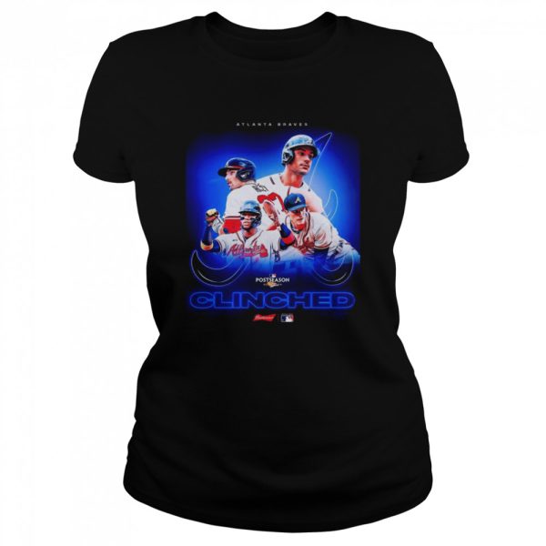 Atlanta Braves 2022 Postseason Clinched Shirt