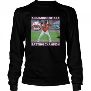 Atlantic League Professional Baseball Alejandro De Aza Batting Champions shirt 3