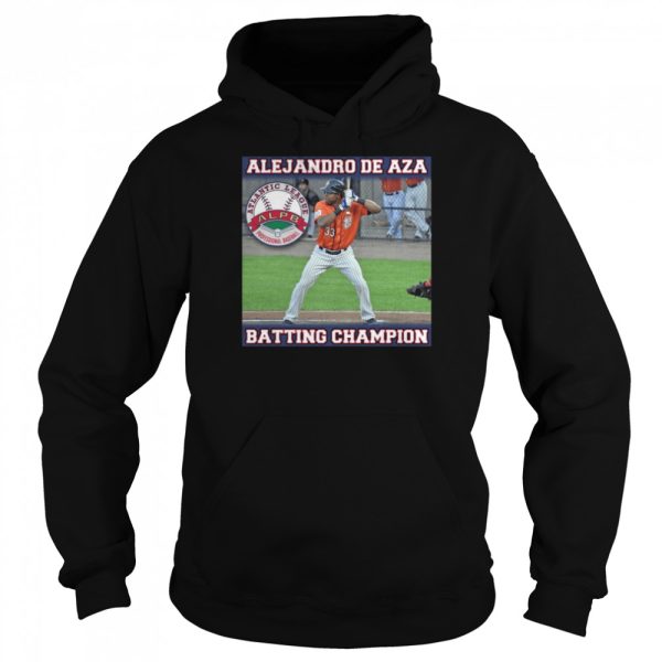 Atlantic League Professional Baseball Alejandro De Aza Batting Champions shirt