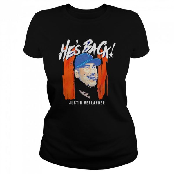 Awesome he’s back Justin Verlander Houston Astros shirt