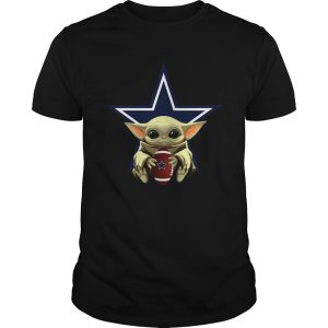 Baby Yoda Hug Dallas Cowboys shirt