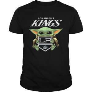 Baby Yoda Hug Los Angeles Kings shirt