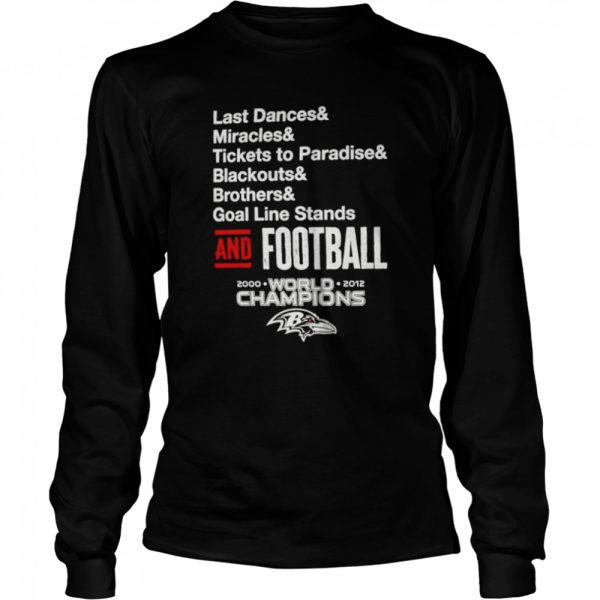 Baltimore Ravens Super Bowl XLVII Championship Reunion shirt