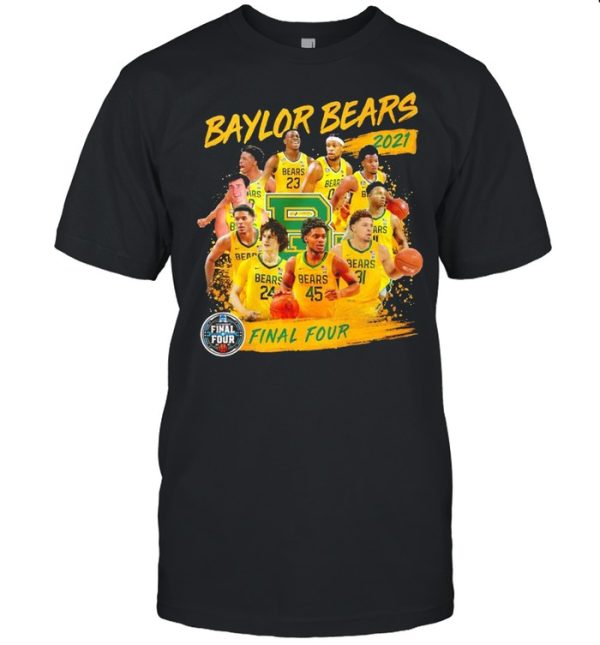 Baylor Bears 2021 Final Four shirt