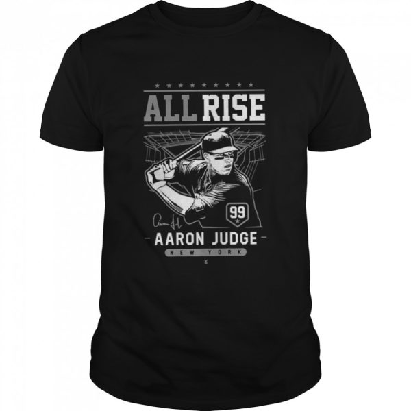 Black And White Design Aaron Judge All Rise Apparel shirt