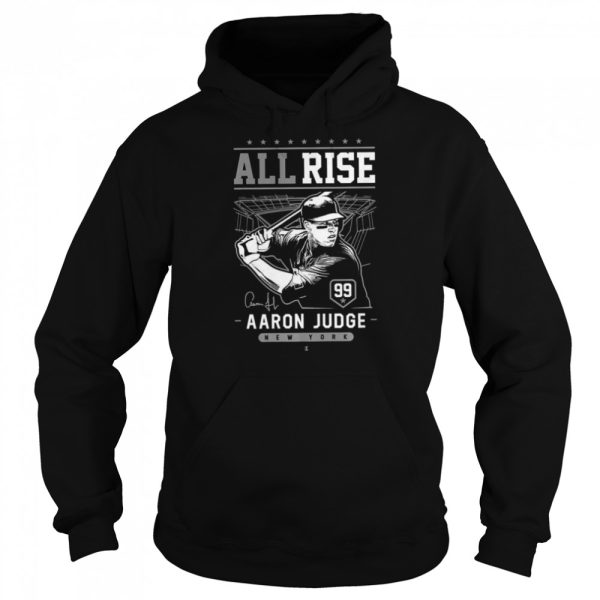 Black And White Design Aaron Judge All Rise Apparel shirt