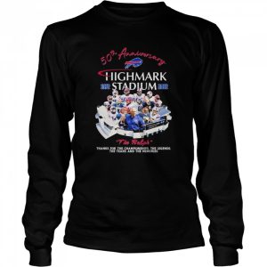 Buffalo Bills 50th anniversary Highmark Stadium 1972 2022 the Ralph thanks for the Championships shirt 3