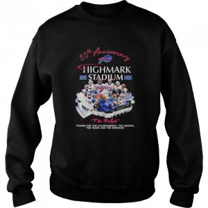 Buffalo Bills 50th anniversary Highmark Stadium 1972 2022 the Ralph thanks for the Championships shirt 4