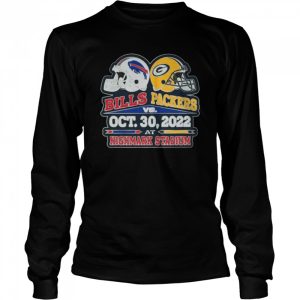 Buffalo Bills Vs Green Bay Packers Oct 30 2022 Highmark Stadium Shirt 3