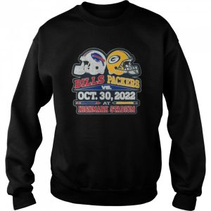 Buffalo Bills Vs Green Bay Packers Oct 30 2022 Highmark Stadium Shirt 4