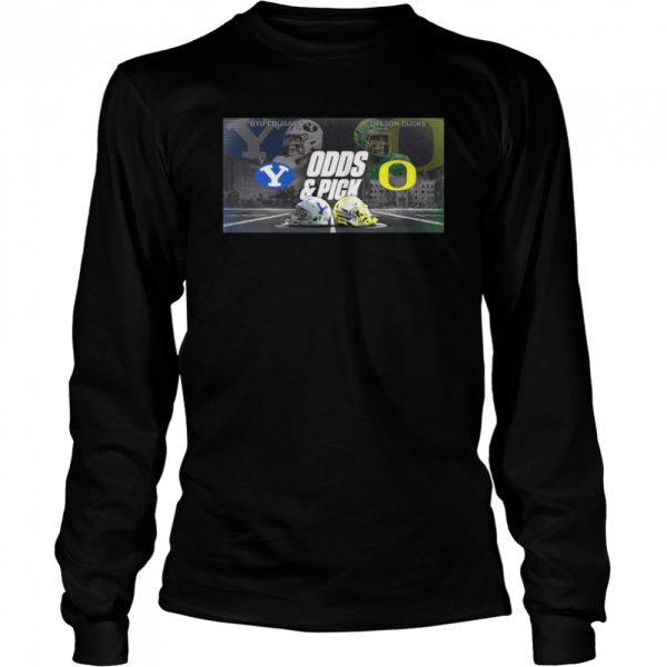 Byu Cougars vs Oregon Ducks Odds and Pick 2022 shirt