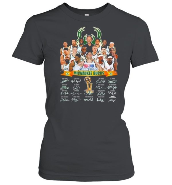 Champions Milwaukee Bucks 2021 NBA Shirt