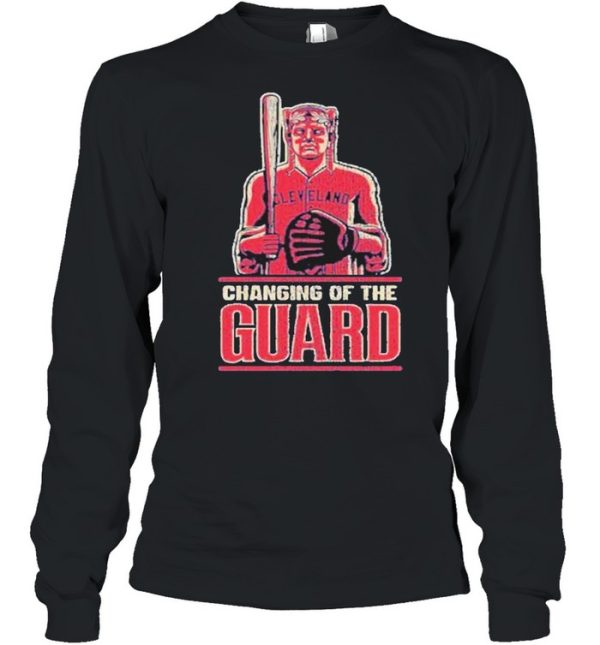 Changing of the Guard Cleveland Baseball Shirt