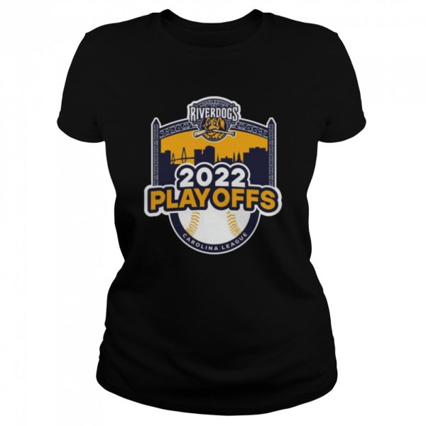 Charleston Riverdogs MLB 2022 Playoff Carolina League shirt