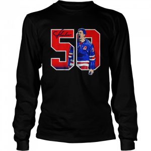 Chris Kreider 50 Goals Signature 2022 Shirt 3