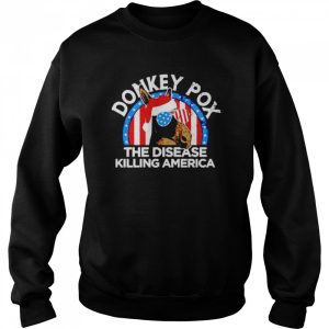 Christmas Donkey Pox the disease killing America shirt 4