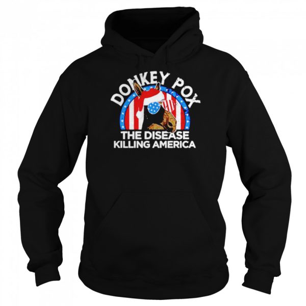 Christmas Donkey Pox the disease killing America shirt