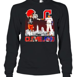 Cleveland Browns vs Cleveland Indians signature shirt 3