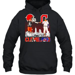 Cleveland Browns vs Cleveland Indians signature shirt 5