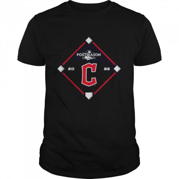 Cleveland guardians black 2022 postseason shirt