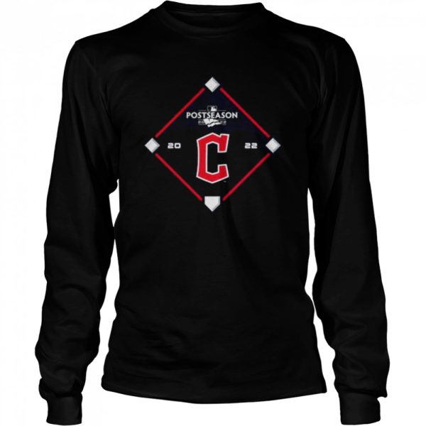 Cleveland guardians black 2022 postseason shirt