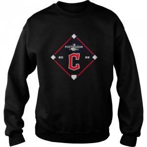 Cleveland guardians black 2022 postseason shirt 4