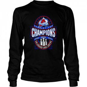 Colorado Avalanche 3 Time Stanley Cup Champions Clear The Puck shirt 3