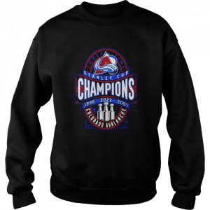 Colorado Avalanche 3 Time Stanley Cup Champions Clear The Puck shirt 4