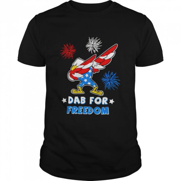 Dab for freedom American independence shirt