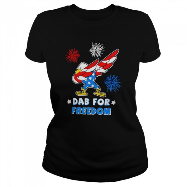 Dab for freedom American independence shirt