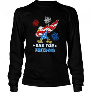 Dab for freedom American independence shirt 3