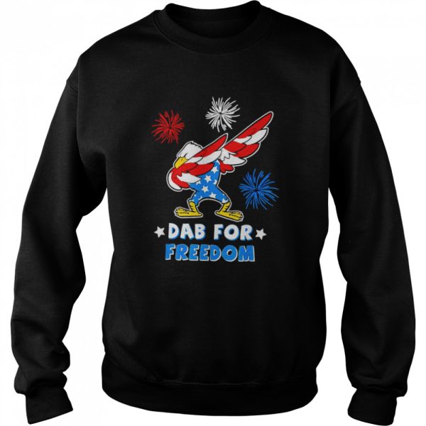 Dab for freedom American independence shirt