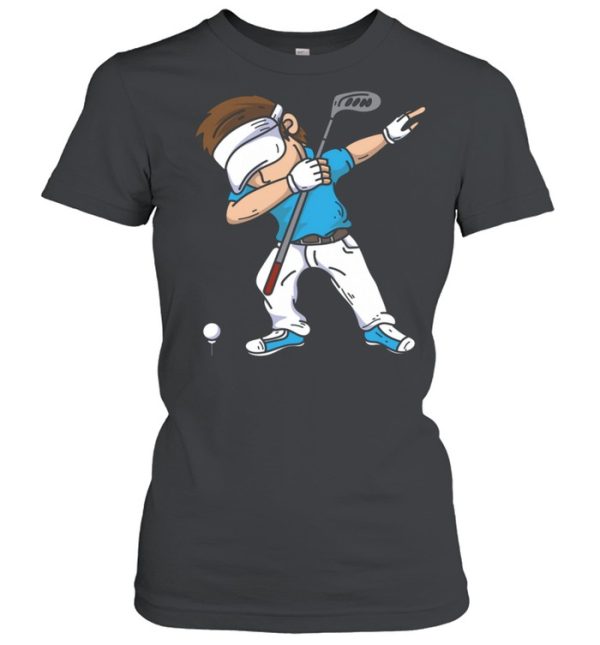 Dabbing Golf Player Cool Dabber Golfer Athletes shirt