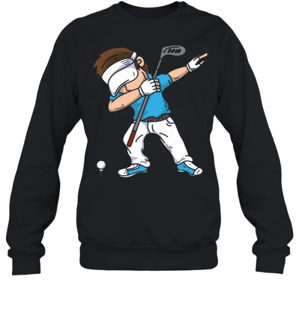 Dabbing Golf Player Cool Dabber Golfer Athletes shirt