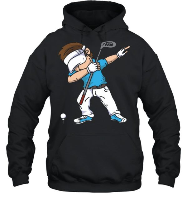 Dabbing Golf Player Cool Dabber Golfer Athletes shirt