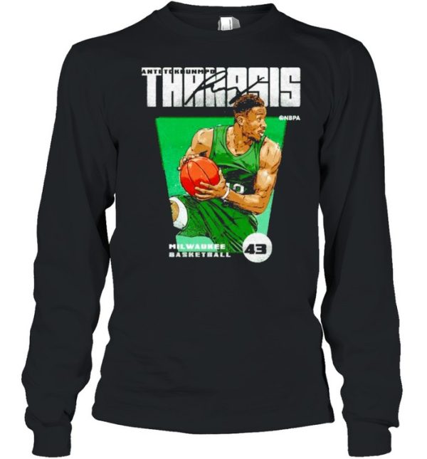 Milwaukee Bucks Thanasis Antetokounmpo premiere signature shirt