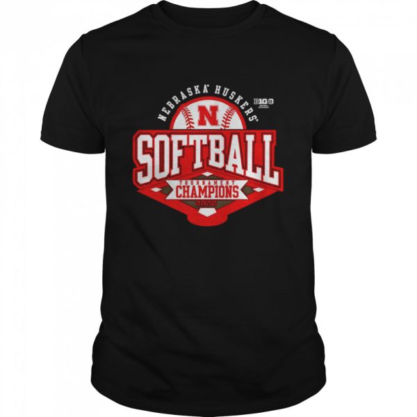 Nebraska Huskers Softball Tournament Champions 2022 T-Shirt