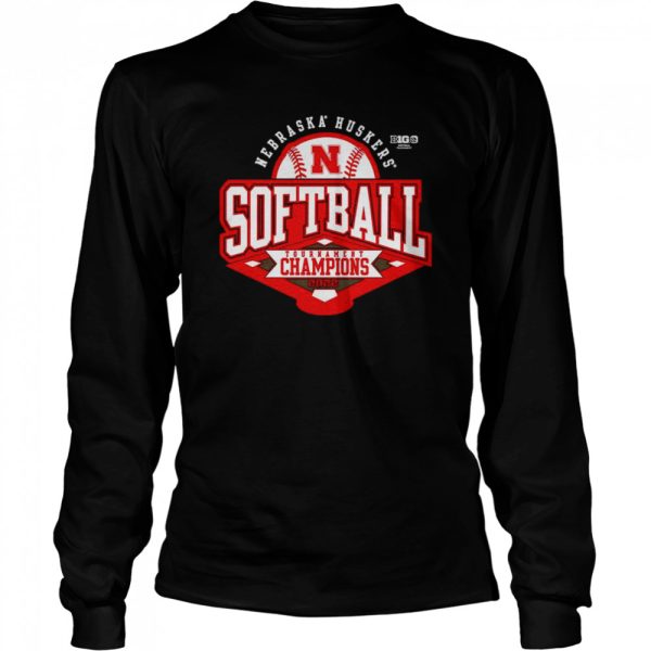 Nebraska Huskers Softball Tournament Champions 2022 T-Shirt