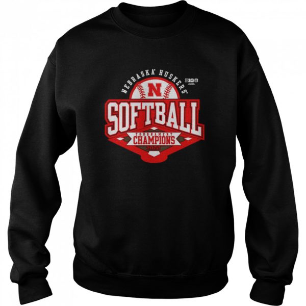 Nebraska Huskers Softball Tournament Champions 2022 T-Shirt