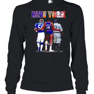 New York Lawrence Taylor Willis Reed Babe Ruth shirt 3