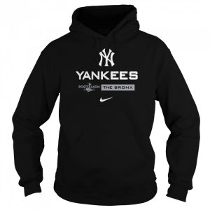 New York Yankees Nike 2022 Postseason Authentic Collection Dugout The Bronx Shirt 5