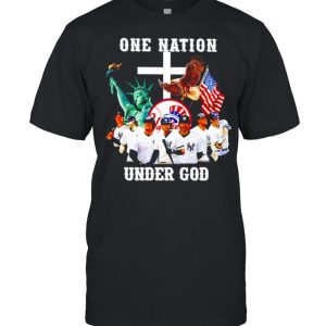 New York Yankees one nation under god shirt