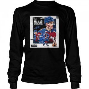 Nhl colorado avalanche cale makar the first career james norris memorial trophy shirt 3