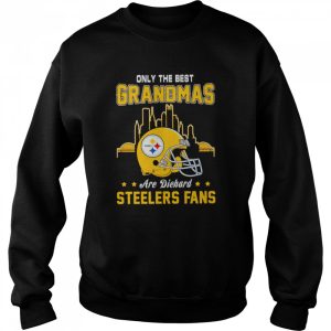 Only the best grandmas are diehard Pittsburgh Steelers fans shirt 4